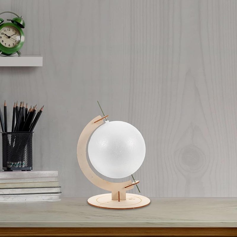 ميكينونا العالم DIY لغز الكرة الأرضية الحرفية التعليمية الجغرافية للتعلم في الفصل الدراسي - Image 5